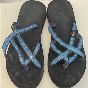 Teva Women's Sandals - Blue and Black